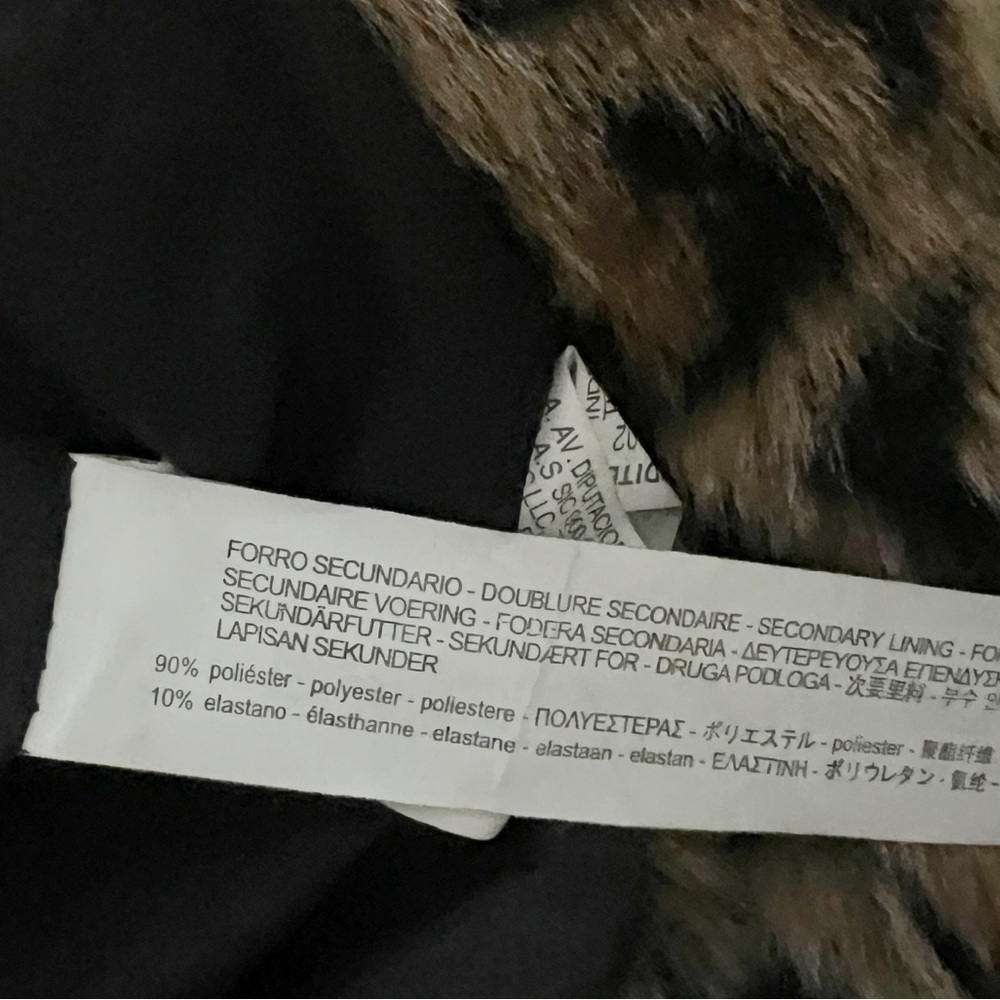 Zara faux fur coat - Picture 4 of 5
